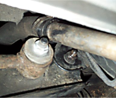 contact on passenger side